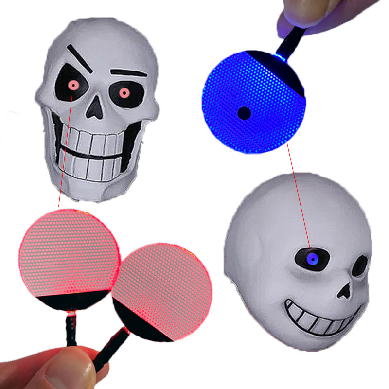 Diy Halloween Electronics - รอบยืดหยุ่น Bendable Eyes สําหรับ Sans Papyrus