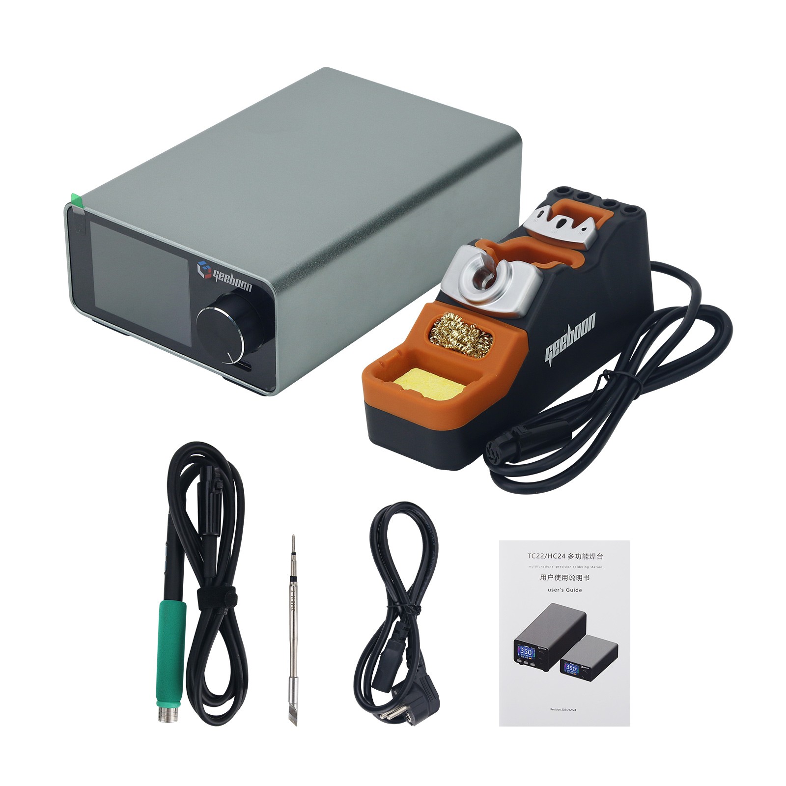 Soldering Iron Kit - ชุดสถานีบัดกรี TC22 240W พร้อมขาตั้งหัวแร้ง SDC02 +