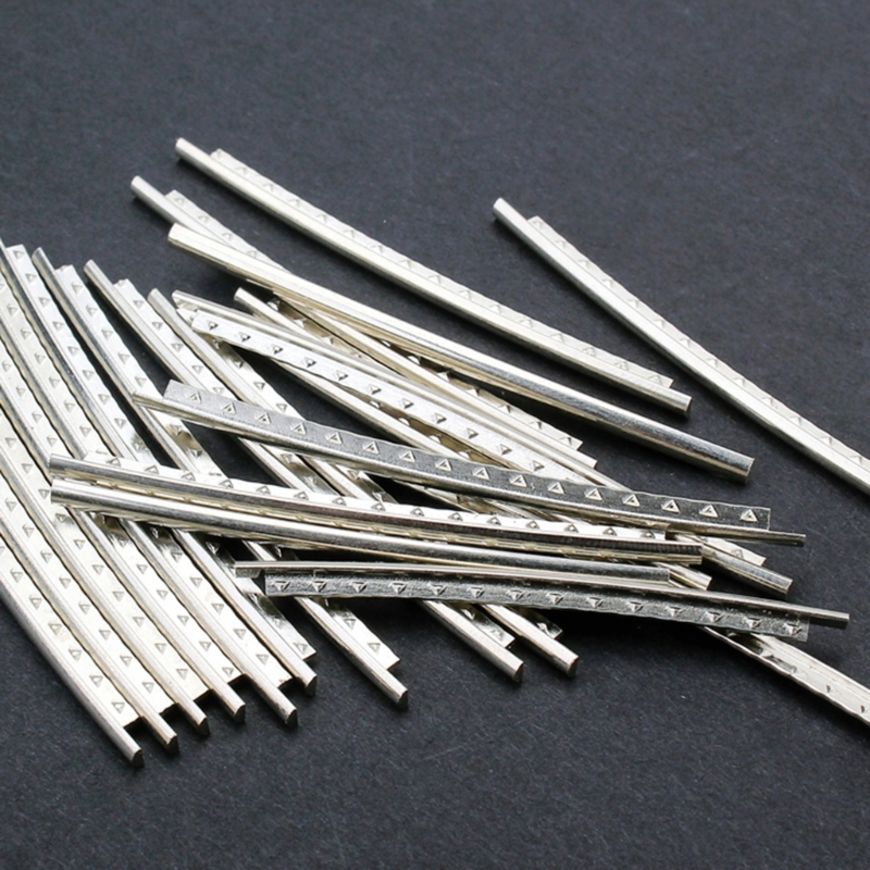 Diy Electric Guitar Electronics - 24Pcs สแตนเลส2.7มม.กว้าง24 Frets กีตาร์ Fret สายไฟ
