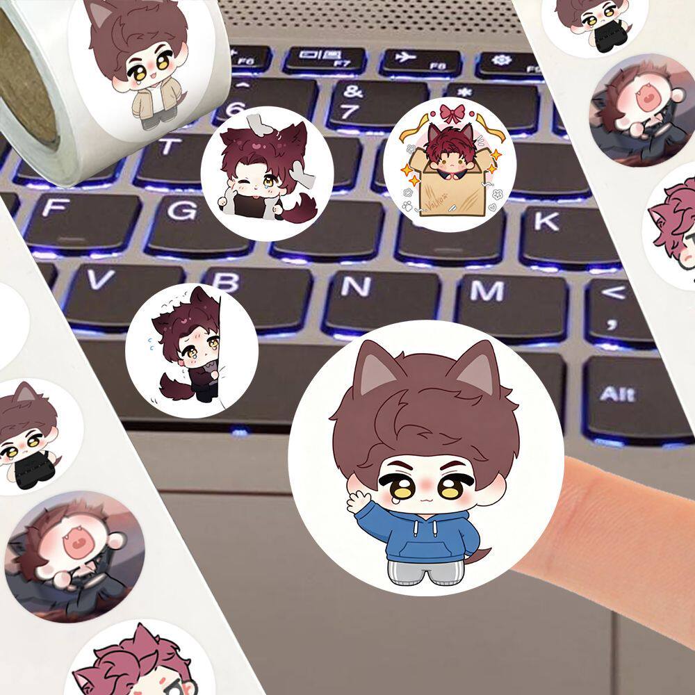 Diy Q - สติกเกอร์ลายการ์ตูน Love and Deepspace Valko รุ่น