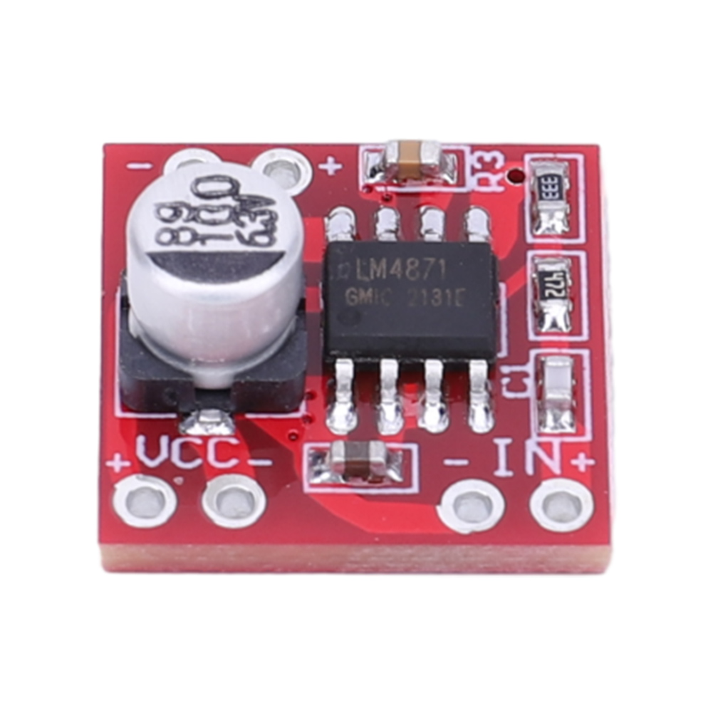 Diy Home Electronics Projects - LM4871 บอร์ดขยายเสียงช่องเดียว 3W โมดูลขยายเสียง DC 3V-5V