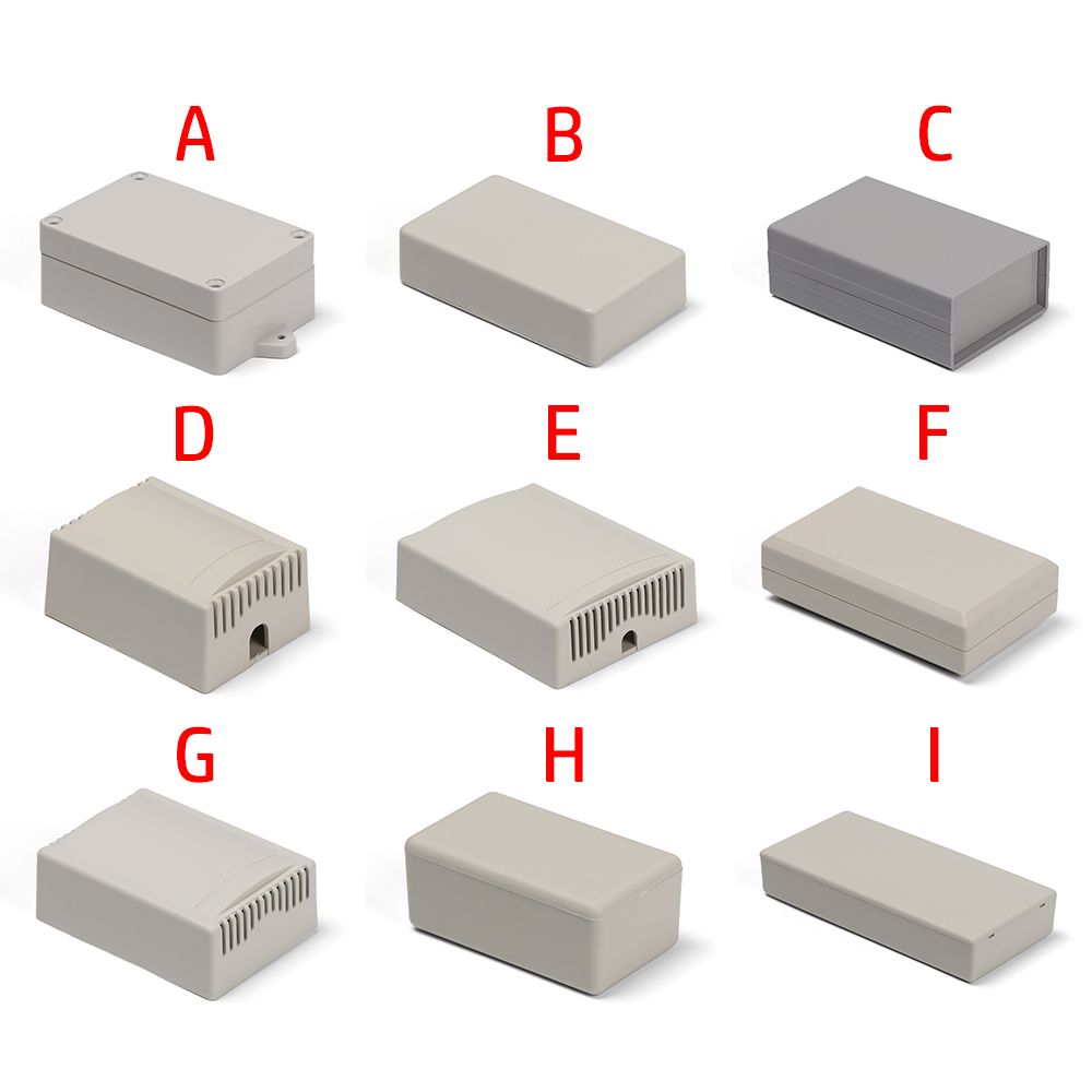 พลาสติกคุณภาพสูงกันน้ำสีขาว DI - Diy Electronics Box บทวิจารณ์และราคา