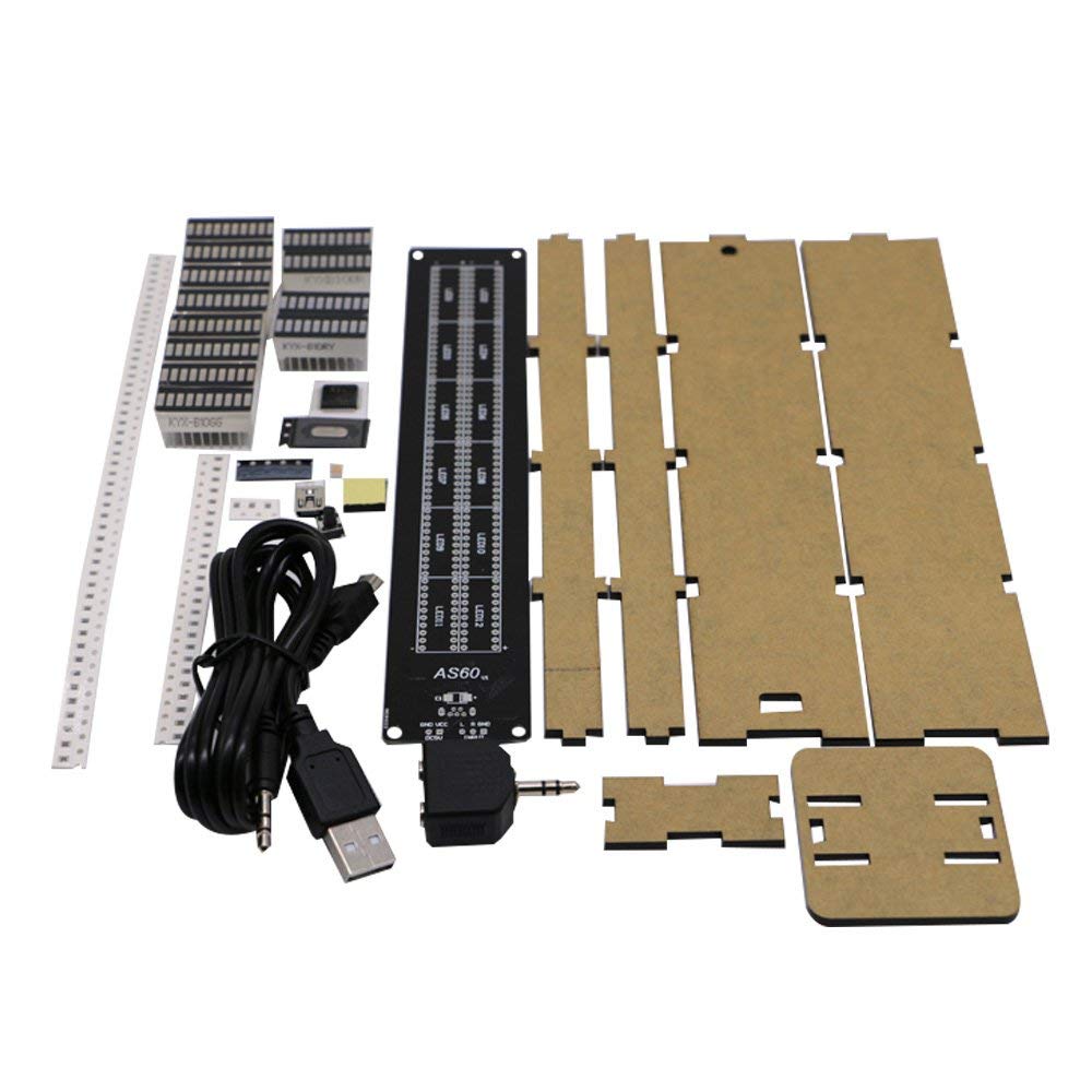 AS60 LED ระดับจอแสดงผล VU Mete - Diy Home Electronics Projects บทวิจารณ์และราคา