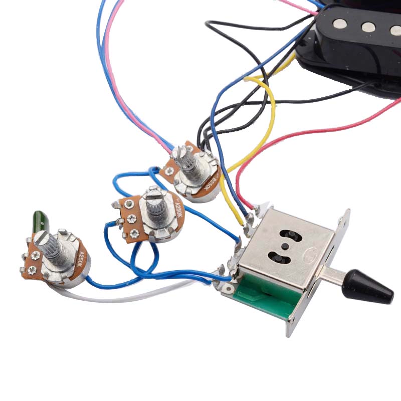 สายรัดสายไฟสำหรับรถกระบะกีต้าร - Diy Electric Guitar Electronics บทวิจารณ์และราคา