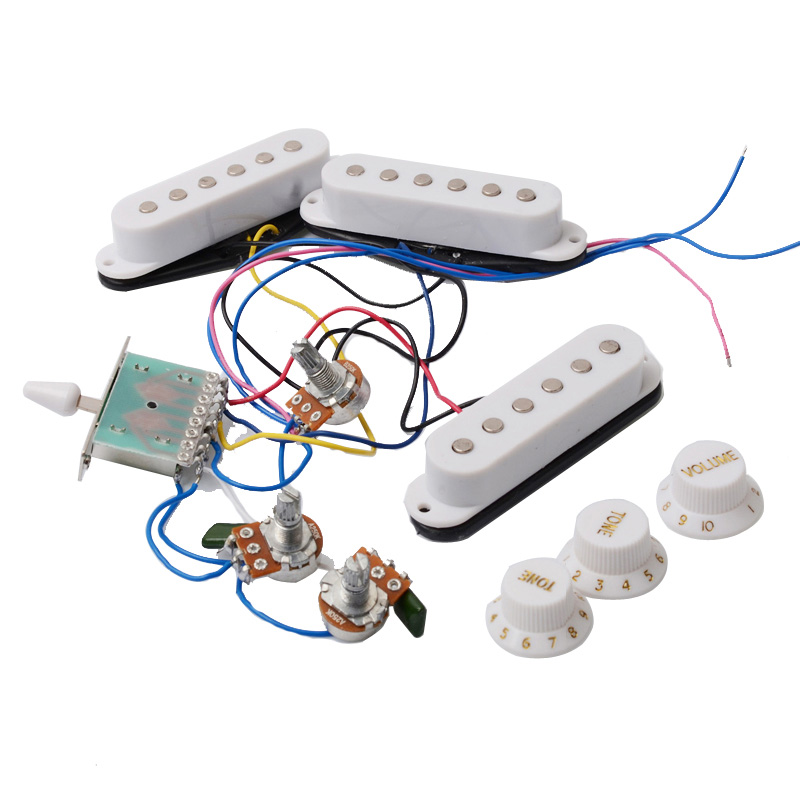 สายรัดสายไฟสำหรับรถกระบะกีต้าร - Diy Electric Guitar Electronics บทวิจารณ์และราคา