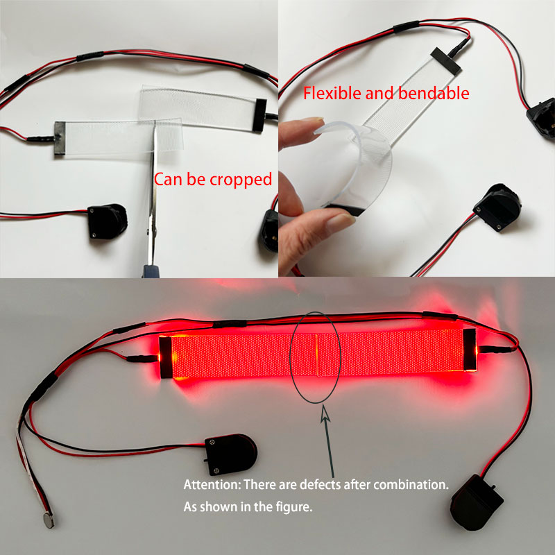 สีแดงยืดหยุ่น Bendable DIY LED - Diy Halloween Electronics บทวิจารณ์และราคา