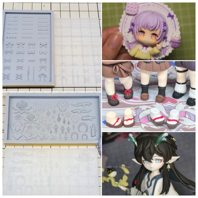ตุ๊กตาดินรุ่น Q เชือกผูกรองเท้ - Diy Q บทวิจารณ์และราคา