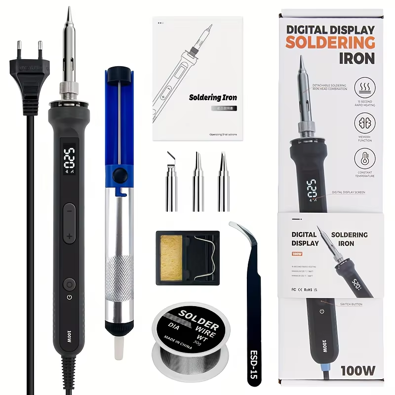 ชุดเครื่องมือบัดกรีดิจิตอล 100 - Soldering Iron Kit บทวิจารณ์และราคา