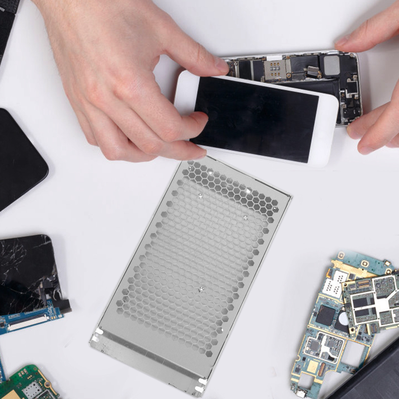 กล่องอะลูมิเนียมสำหรับจ่ายไฟแบ - Diy Electronics Box บทวิจารณ์และราคา
