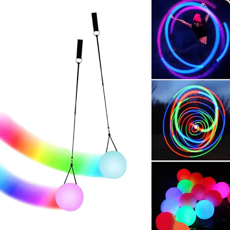 LED Poi Prop 2 แพ็ค ลูกบอลเต้น - Diy Halloween Electronics บทวิจารณ์และราคา