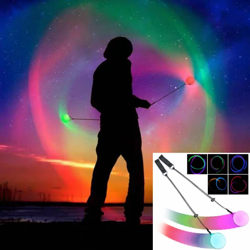 LED Poi Prop 2 แพ็ค ลูกบอลเต้น - Diy Halloween Electronics บทวิจารณ์และราคา
