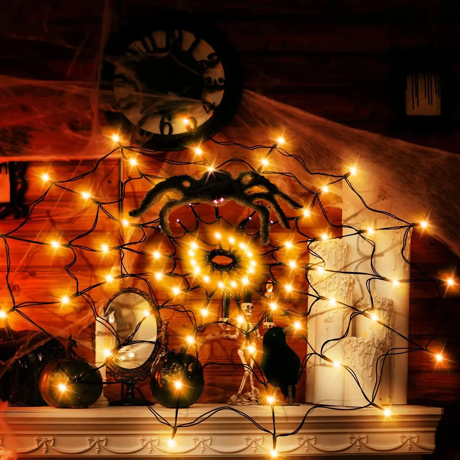 ไฟ LED สำหรับเทศกาลฮาโลวีน รูป - Diy Halloween Electronics บทวิจารณ์และราคา