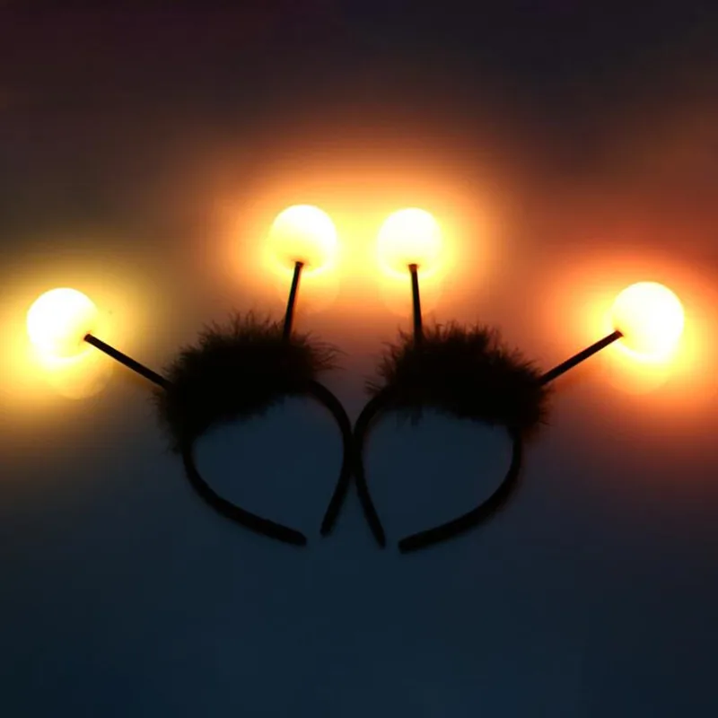 ลูกบอลติดเสาอากาศรูปผึ้งมีไฟ L - Diy Halloween Electronics บทวิจารณ์และราคา