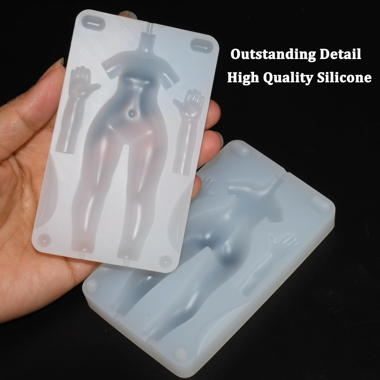 แม่พิมพ์ซิลิโคนรูปตุ๊กตาการ์ตู - Diy Q บทวิจารณ์และราคา