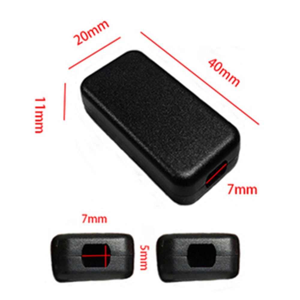 สีดํา DIY พลาสติก ABS อิเล็กทร - Diy Electronics Box บทวิจารณ์และราคา