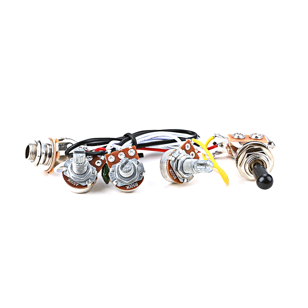 ชุดสายไฟสำเร็จรูปสำหรับกีตาร์ไ - Diy Electric Guitar Electronics บทวิจารณ์และราคา