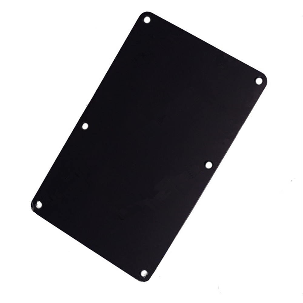 พลาสติกสีดํา 6 สกรูปิดสไตล์กีต - Diy Electric Guitar Electronics บทวิจารณ์และราคา