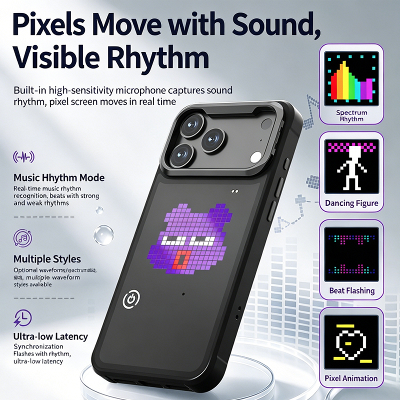เคสโทรศัพท์ LED Pixel DIY แบบเ - Diy Electronics Tpu บทวิจารณ์และราคา