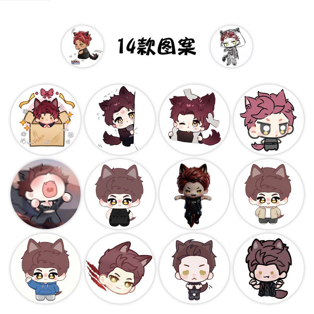 สติกเกอร์ลายการ์ตูน Love and D - Diy Q บทวิจารณ์และราคา